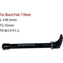 Liangduo Shop RF31 Çatal 142 Stili Thru Aks Alüminyum Alaşımlı Dağ Bisikleti Bisiklet Arka Attırıcı Aks Bisiklet Parçaları (Yurt Dışından)