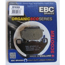 Ebc SFA305 2007-2020 Kymco People S 125I Uyumlu Ön Fren Balatası Organik Balata