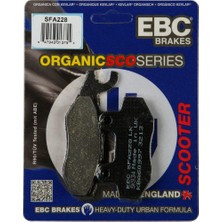 Ebc SFA228 2008-2015 Peugeot Satelis 400 Uyumlu Arka Fren Balatası Organik Balata