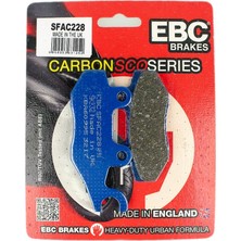 Ebc SFAC228 2007-2012 Peugeot Satelis 250 Uyumlu Arka Fren Balatası (Nissin Kaliper) Karbon Balata