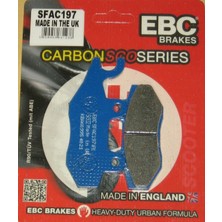 Ebc SFAC197 2001-2007 Kymco Grand Dink 150 Uyumlu Arka Fren Balatası Karbon Balata