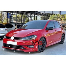 Woodhub Volkswagen Golf Vw Golf 7 Ön Tampon Eki Karlık Boyasız Fiberglass Uyumlu