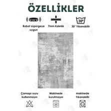 Faiend Dijital Baskı Yıkanabilir Kaymaz Taban Dekoratif Salon Halısı Mutfak Halısı