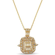 ÇGK KUYUMCULUK Baget Altın Kolye KLYCGK057