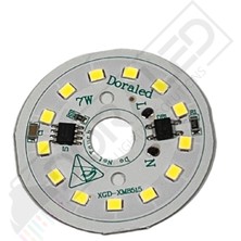 Dora Led 220Volt 7Watt Smd 5630 Ledli Led Modül 10mm Delik Çaplı Beyaz 220V 7W Avize Ledi 44MM(3 Adet)