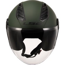 LS2 Aırflow 2 Mat Yeşil Kask