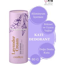 Doğal Roll On Stick Koltuk Alti Deodorant Organik Rolon Kokusuz Lavanta Kremi 80gr