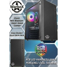 Warbox Raze Pro İ5 650 8gb Ram 128gb Ssd GT 730-4GB E.Kartı 19.5" FHD Monitör