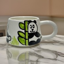 İlbay Çini Takı Ilbay Klasik Seramik Kupa Mug Panda