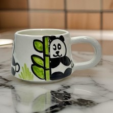 İlbay Çini Takı Ilbay Klasik Seramik Kupa Mug Panda