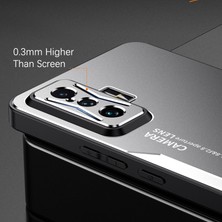 LR Joyful Xiaomi Poco F4 Gt Case Mat Alumınum Alusu+Tpu+Pc Koruyucu Kapak (Yurt Dışından)