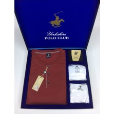 Polo Club Pijama Çamaşır Çorap Damat Set 873