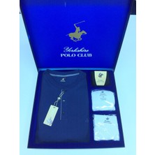 Polo Club Pijama Çamaşır Çorap Damat Set 873