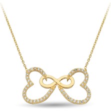 ÇGK KUYUMCULUK Sonsuzluk Altın Kolye KLYCGK132