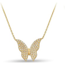 ÇGK KUYUMCULUK Kelebek Altın Kolye KLYCGK127