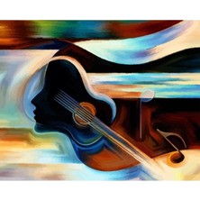 I Am Art Notalar Senin Için Kasnaklı Sayılarla Boyama Seti