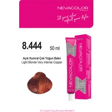 Neva Color 8.444 Açık Kumral Çok Yoğun Bakır