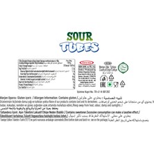 Tayaş Damla Sour Tubes Licorice Ahududu-Böğürtlenli Jel Şeker Poşet 30 Gr X 24 Adet Kutulu