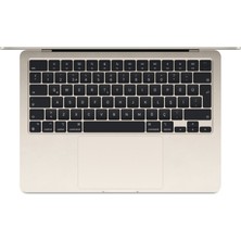 Apple MacBook Air M3 Çip 8GB 512GB SSD macOS 13" Taşınabilir Bilgisayar Yıldız Işığı MRXU3TU/A