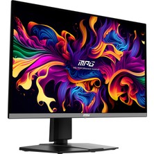 MSI 26.5” MPG 271QRX QD-OLED 2560x1440 (WQHD) 16:9 FLAT QD-OLED 360HZ 0.03MS FREESYNC PREMIUM PRO GAMING MONITOR