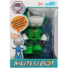 MEGA Sesli Işıklı Robot 8887-02 1yeşil