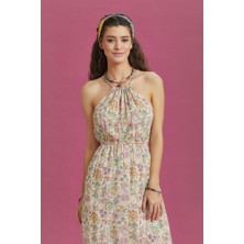 Los Banditos Önü Kısa Arkası Uzun Anvelop Elbise