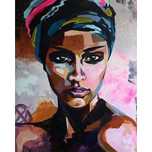 I Am Art Afrika Hisleri Kasnaklı Sayılarla Boyama Seti