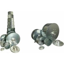 Orfan Çap 215 Boy 90 Delik 14 mm Sol Yön Radyal Fan Pervanesi