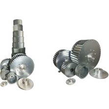 Orfan Çap 240 Boy 112 Delik 19 mm Sol Yön Radyal Fan Pervanesi