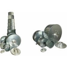 Orfan Çap 250 Boy 102 Delik 19 mm Sol Yön Radyal Fan Pervanesi