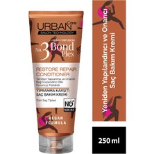 URBAN Care Bond Plex Restore Şampuan 350 ml - Saç Kremi 200 ml - Saç Sütü 200 ml 3'lü SET