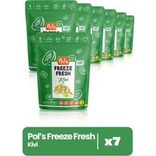 Pol's Freeze Fresh Kivi 20 g x 7 Adet Freeze Fresh Dondurularak Kurutulmuş Meyve