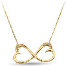 ÇGK KUYUMCULUK Sonsuzluk Altın Kolye KLYCGK150