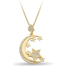 ÇGK KUYUMCULUK Ay Yıldız Altın Kolye KLYCGK152