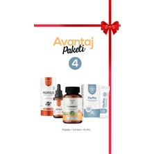 Erbatab Avantaj Paketi 4 (Zerdeçal, Propolis, Flupro Vitamin C)