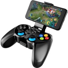 Telefon, Tablet, Akıllı Televizyon, Pc Için Bluetooth Oyun Konsolu ((Gamepad + Joystick + Tutucu))