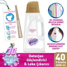 Vanish Kosla Multipower Beyazlar için Leke Çıkarıcı ve Deterjan Güçlendirici Sıvı 2000 ml