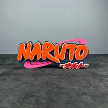 Naruto Logo Figür - Premium Koleksiyon Parçası