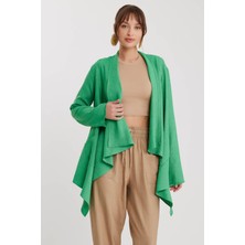 Vitrin Şal Yaka Cepli Ceket