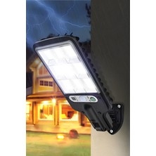Markafox Solar Güneş Enerjili LED Bahçe Aydınlatması 120 Ledli 3 Modlu Hareket Sensörlü Su Geçirmez Lambası