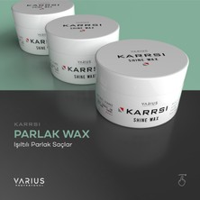 Varius Profesyonel Karrsı Saç Şekillendirici Parlak Wax 100 ml x 2 Adet