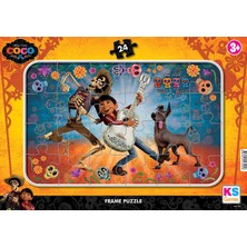 Ks Games Coco Frame Puzzle 24'Lü CO-704