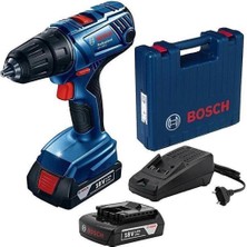 Bosch Professional Gsr 180-LI 18 Volt 2.0 Ah Çift Akülü Darbesiz Delme/vidalama