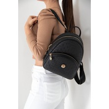 Silver Polo Silver  Polo Kadın Sırt Çantası Siyah - Siyah NV945
