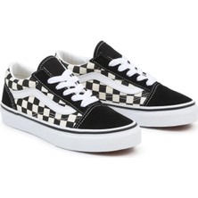 Vans Uy Old Skool (Primary Check) Damalı Çocuk Sneaker