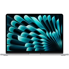 Apple MacBook Air M3 Çip 8GB 512GB SSD macOS 13" Taşınabilir Bilgisayar Gümüş MRXR3TU/A