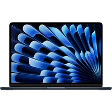 Apple MacBook Air M3 Çip 8GB 512GB SSD macOS 13" Taşınabilir Bilgisayar Gece Yarısı MRXW3TU/A