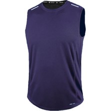 Genius Store Erkek Nem Emici Hızlı Kuruma Atletik Teknik Performans Sporcu Sıfır Kol T-Shirt Drıfıt-Sıfırkol