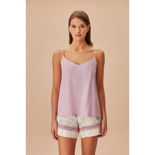 Suwen Lagertha Kadın Şort Takımı Zarif Detaylarla Şıklık ve Konforu Bir Arada Sunar