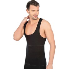 Narnuga MUSTREG4354 Emay Toparlayıcı Modal Cotton Erkek Toparlayıcı Bel Korse Siyah